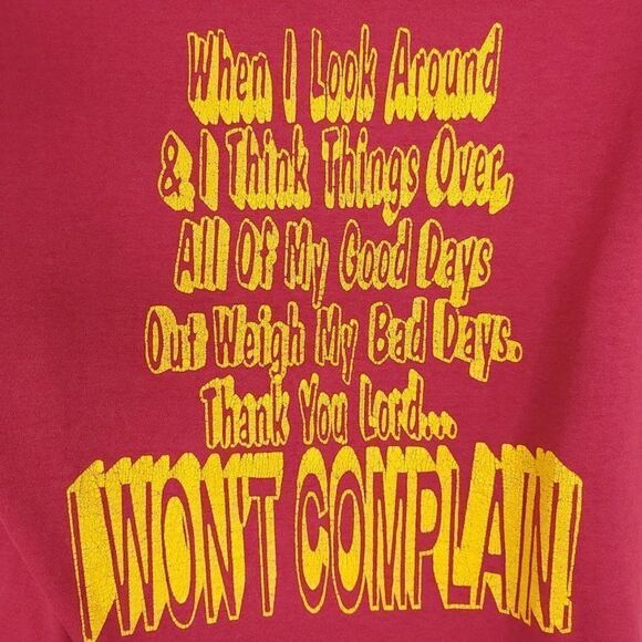 Christian T Shirt Vintage 90s God Has Been So Good To Me Made In USA Mens Size L - Picture 4 of 9